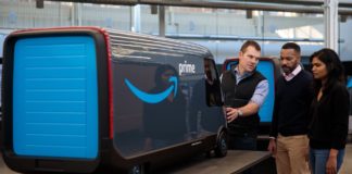 (Видео) Amazon го претстави новото електрично возило за достава