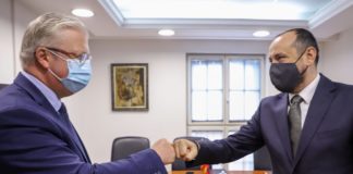 Средба на Битиќи со рускиот амбасадор Баздникин за зголемување на трговската размена и економската соработка