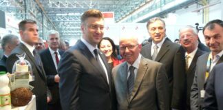 Претседателот на Стопанската комора, Бранко Азески на 23. Меѓународен бизнис саем во Мостар