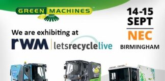 „Грин Машинс“ со своја презентација на RWM & Letsrecycle Live во Бирмингам, Велика Британија