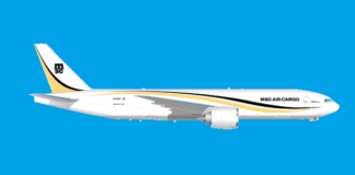 MSC лансира сопствена услуга за воздушен карго транспорт
