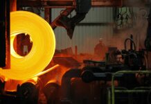 Производството на метали со пад од 20%, на метални производи од 34,3% во септември