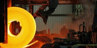 Светското производство на челик намалено за 4,7% на годишно ниво во јули