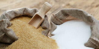 Цените на шеќерот паднаа на најниско ниво од јуни 2021 година