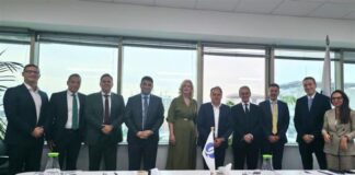 Матео Патроне, потпретседателот на ЕБОР во прва официјална посета на земјата