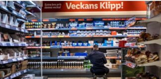 Шведска привремено ќе го преполови ДДВ-то за прехранбените производи