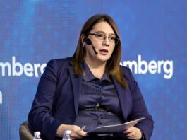 Вицегувернерката Ана Митреска на Конференцијата на „Блумберг Адрија“: Инфлацијата ќе забавува во следниот период и ќе се доближи до историскиот просек Ана Митреска на Конференција на Блумберг