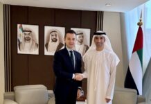 Муцунски во ОАЕ: Отворена врата за нови инвестиции и заеднички проекти во инфраструктурата, енергетиката, туризмот и технологијата Муцунски ОАЕ