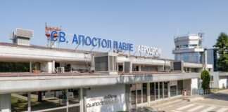 ТАВ АЕРОДРОМИ: Охридскиот аеродром постави нов рекорд – раст на патничкиот сообраќај од 41% во јули