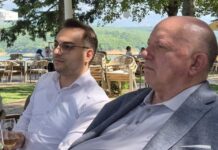 Азески со дел од амбасадорскиот кор во Дебар, присуствуваше и на одбележување на денот на рударите