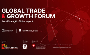 Утре во Скопје се одржува Global Trade & Growth Forum 2026: Во фокус глобалната трговија, извозната конкурентност и новите можности за македонските компании